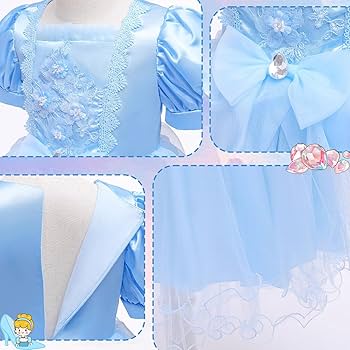 水色オフショルダードレス（姫系） シンデレラコスプレ ディズニー シンデレラ 仮装 ドレス コスプレ衣装 プリンセス